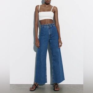 Zara Marine Wideleg Jean